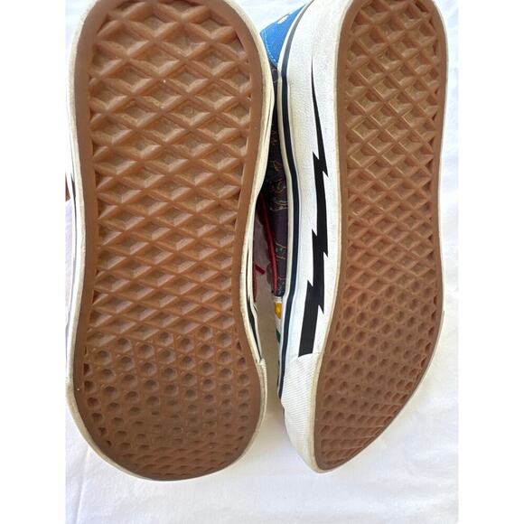 Vans Off The Wall Custom Made JellyNut Sandwich High Tops Women's 8 Men's 6/5 - Picture 5 of 13